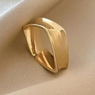 リング 指輪 シンプル超可愛い菱形デザイン 韓国系アクセサリー J268(リング(指輪))