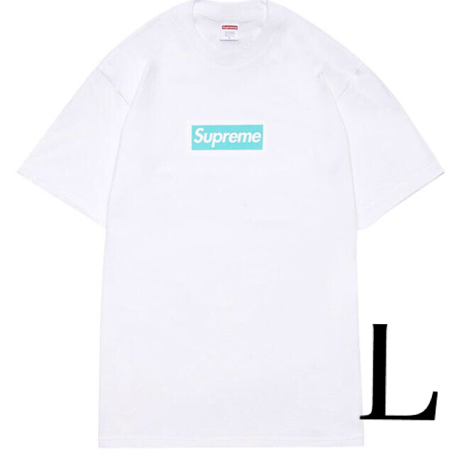 supreme tiffany & co box logo tee Lサイズ