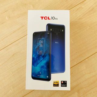 アンドロイド(ANDROID)の【新品未開封】TCL 10 5G simフリースマートフォン 6GB/128GB(スマートフォン本体)