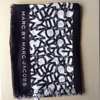 マークバイマークジェイコブス(MARC BY MARC JACOBS)の新品❗️レア ‼️MARC BY MARC JACOBS 大判スカーフ(バンダナ/スカーフ)