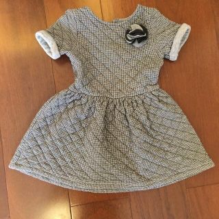 プチバトー(PETIT BATEAU)の最終値下げ　プチバトー　半袖ワンピース　ミニ丈　104(ワンピース)