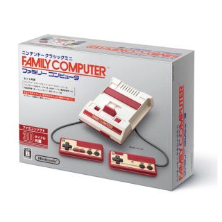 ニンテンドウ(任天堂)のファミリーコンピュータミニ 【変換アダプタ付可能】(家庭用ゲーム機本体)