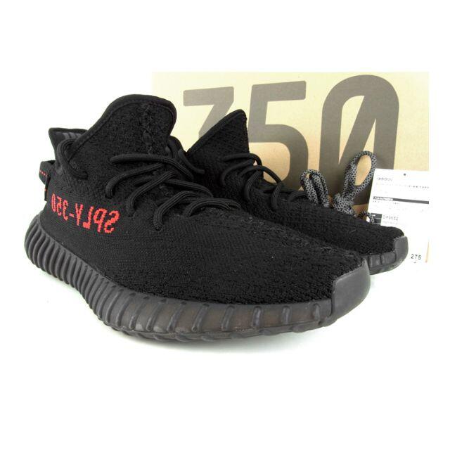 アディダス×カニエウエスト■YEEZYイージー350コアブラックスニーカー