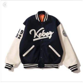 keboz スタジャン Mサイズ ネイビーの通販 by りり's shop|ラクマ