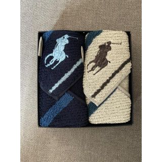 ポロラルフローレン(POLO RALPH LAUREN)の【たね様専用】ラルフローレン　タオルハンカチ2枚セット(ハンカチ/ポケットチーフ)