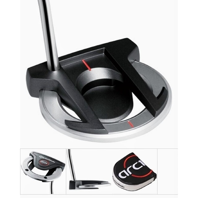 TaylorMade - テーラーメイド arc1 36.5インチ スチール マレット型 右