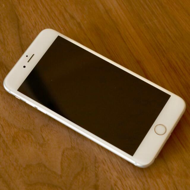 iPhone - apple iphone 6s plus シルバー128GBの通販 by hide's shop