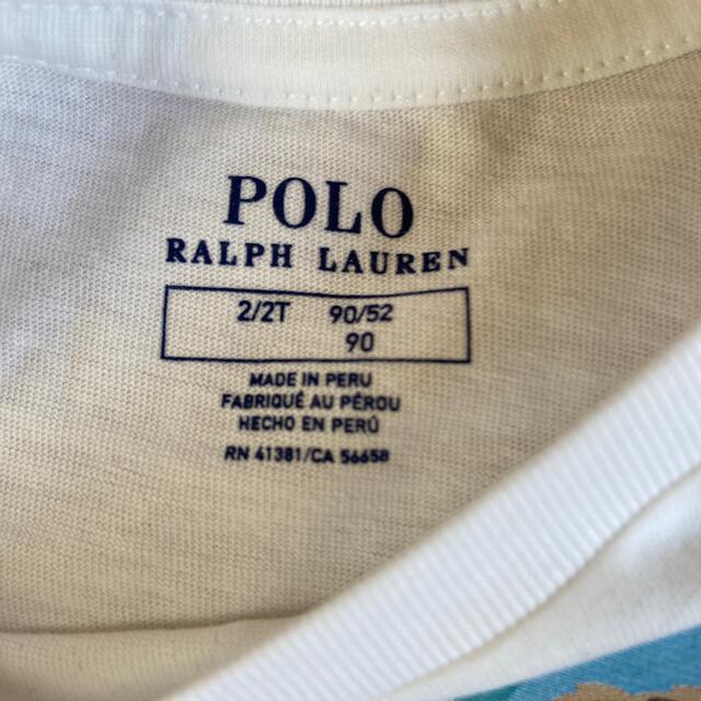 POLO RALPH LAUREN(ポロラルフローレン)のラルフローレン  Tシャツ　2枚セット キッズ/ベビー/マタニティのキッズ服男の子用(90cm~)(Tシャツ/カットソー)の商品写真