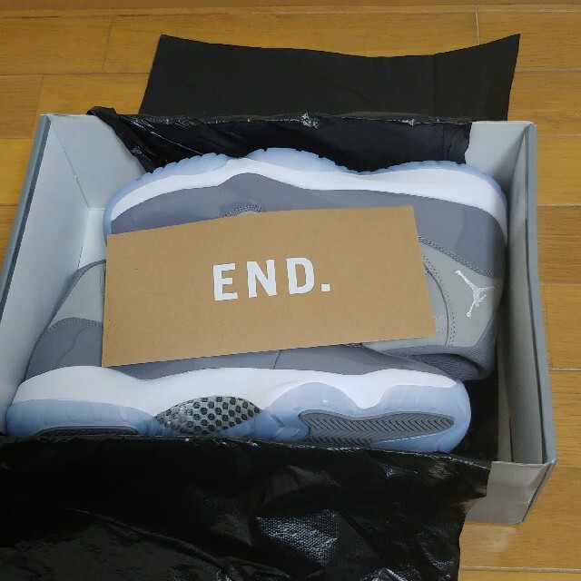 【29cm】NIKE AIR JORDAN 11 "cool grey"