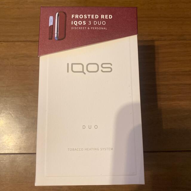 iQOS 3DUO フォレストレッド　新品未使用品❗️