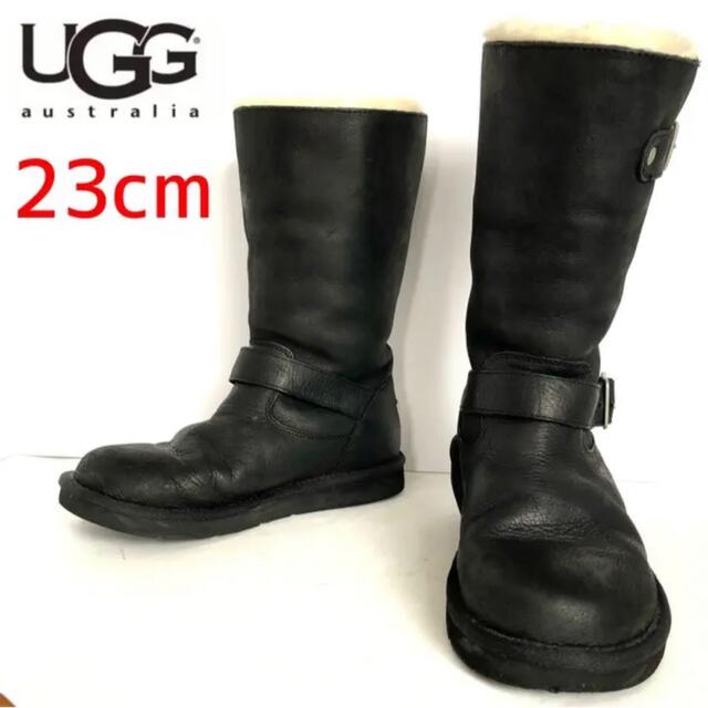 UGG - アグ UGG ケンジントンブーツ エンジニアボアブーツ メタル 23の