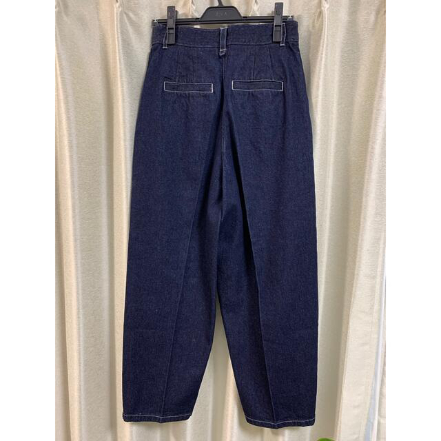 snidel新品❤️今期❤ タックデニムパンツ1❤ネイビー snidel新品❤️今期❤ タックデニムパンツ1❤ネイビー