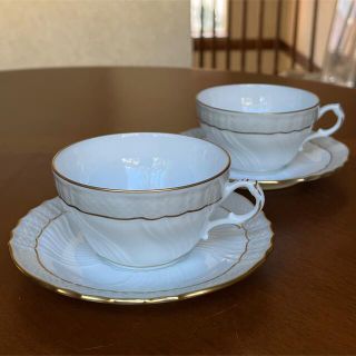 リチャードジノリ(Richard Ginori)の【未使用美品】リチャードジノリ★ベッキオグレース★C/S  ペア(食器)