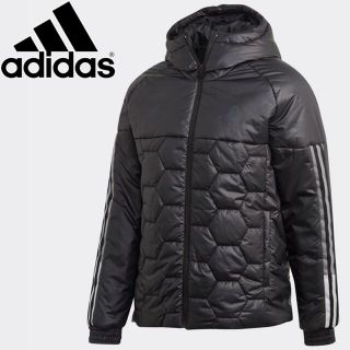 アディダス(adidas)のadidas TANGO テック パテッドジャケット XL O 黒(ダウンジャケット)