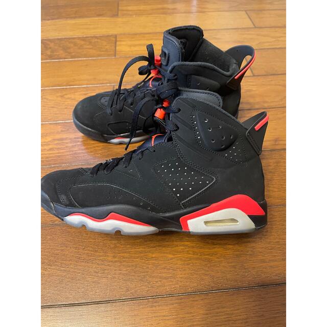 Jordan 6 Retro Black Infrared 2019 26cm - スニーカー