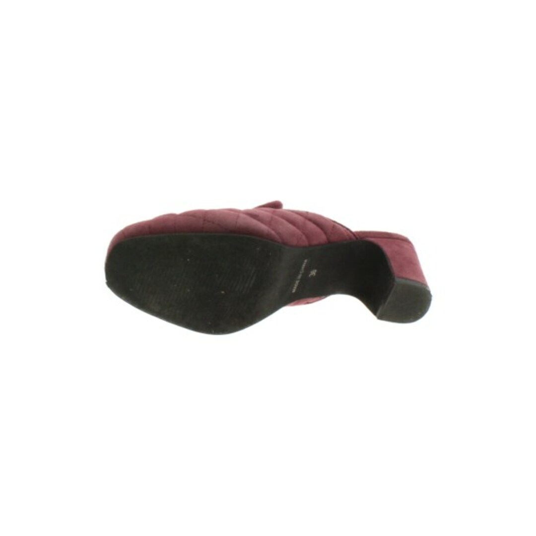 ALL BLACK オールブラック パンプス 36(22.5cm位) 赤紫 【古着】【中古】 レディースの靴/シューズ(ハイヒール/パンプス)の商品写真