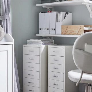 IKEA - HELMER ヘルメル 引き出しユニット キャスター付き
