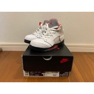 ナイキ(NIKE)のNike Air Jordan 5 Retro Fire Red エアジョーダン(スニーカー)