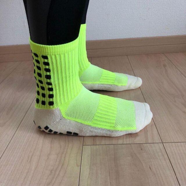 滑り止めサッカーソックス グリップ ソックス　スポーツ 靴下　全9色　2足セット スポーツ/アウトドアのランニング(ウェア)の商品写真