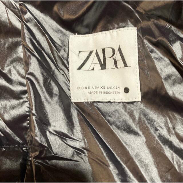 ZARA(ザラ)のZARA zara  キルティング　コート　アウター　カーキ　xs レディースのジャケット/アウター(モッズコート)の商品写真