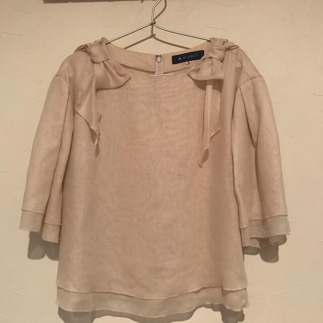 M'S GRACY - M'S GRACY リボンブラウスの通販 by merche's shop