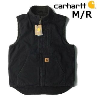 カーハート(carhartt)のカーハート ベスト 裏地ボア 肉厚 US買付(M/R)黒 181218 (ベスト)