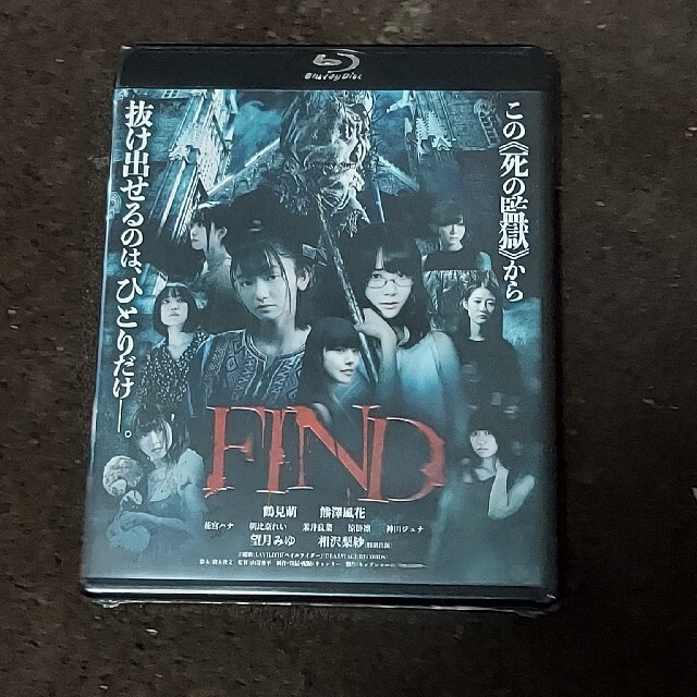 【新品未開封品Blu-ray】FIND/鶴見萌、熊澤風花(出演)（RA-011