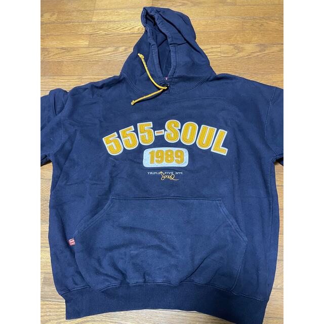 555SOUL - 555SOUL TRIPLE FIVE SOUL パーカー XL usedの通販 by 555SOUL - 555SOUL TRIPLE FIVE SOUL パーカー XL usedの通販 by