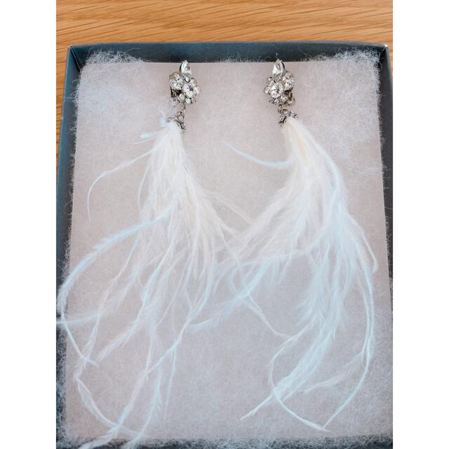 TI ADORO feather earring フェザーイヤリング