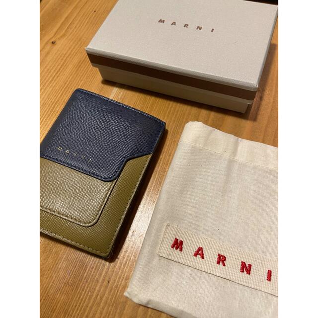 Marni(マルニ)の本日限定お値下げ【MARNIマルニ】二つ折り財布 レディースのファッション小物(財布)の商品写真