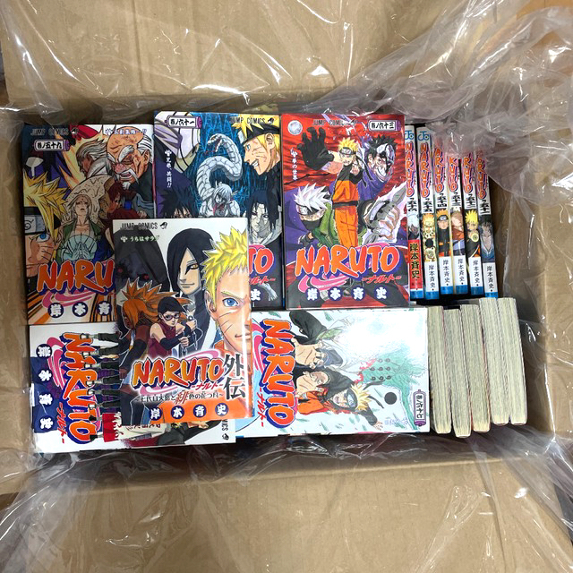 漫画年末セール☆ナルト　全巻　1〜72巻＋外伝