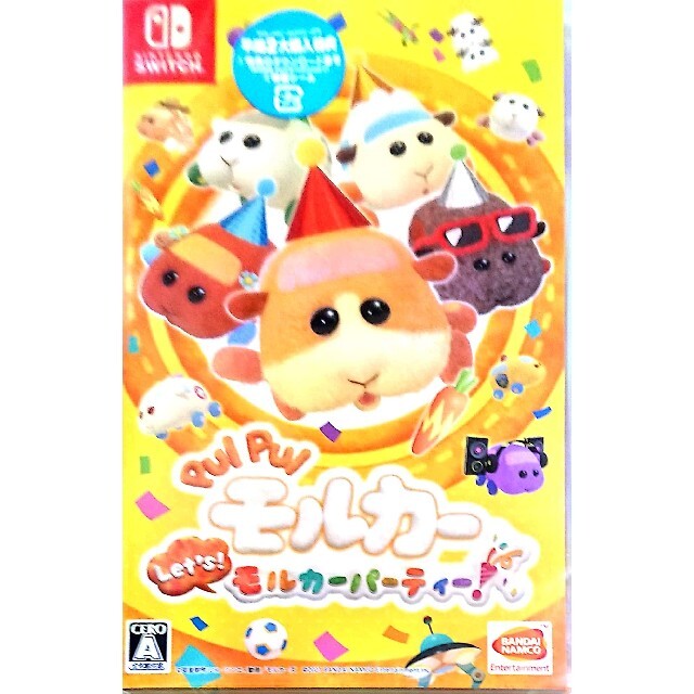 Nintendo Switch(ニンテンドースイッチ)のPUI PUI モルカー Let's！ モルカーパーティー！ Switch エンタメ/ホビーのゲームソフト/ゲーム機本体(家庭用ゲームソフト)の商品写真