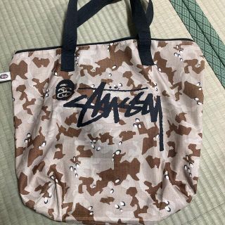 ステューシー(STUSSY)のストゥーシー×BAPEコラボトートバッグ(トートバッグ)