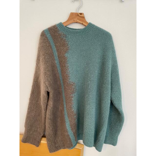 SHINYA KOZUKA mohair knit 2021aw