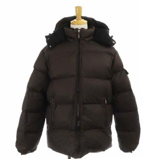 モンクレール(MONCLER)のモンクレール CLASSE1 茶タグ ダウンジャケット アウター フード付き(ダウンジャケット)