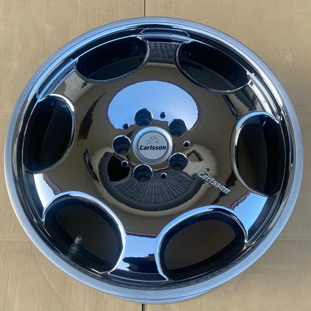 赤字覚悟 カールソン 19インチホイール 1/6 スパッタリング メッキ