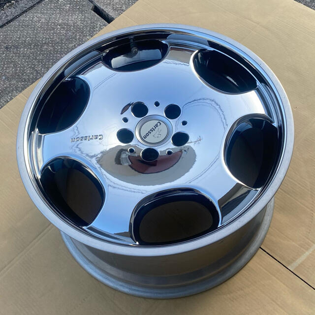 赤字覚悟 カールソン 19インチホイール 1/6 スパッタリング メッキ
