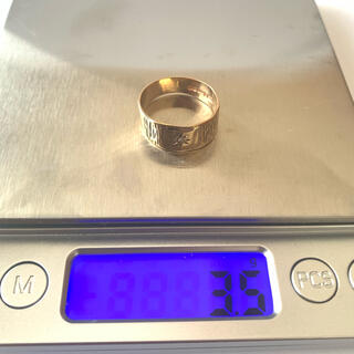 英国　イギリス　9ct 9k ジプシーリング