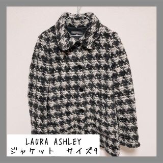 ローラアシュレイ(LAURA ASHLEY)の【LAURA ASHLEY】千鳥格子柄 ローラアシュレイ/ハーフコート(その他)