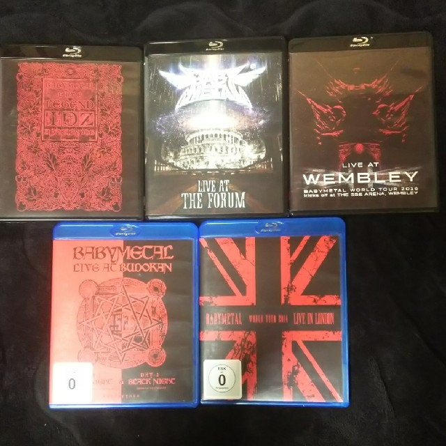 BABYMETAL Blu-ray ５点セット