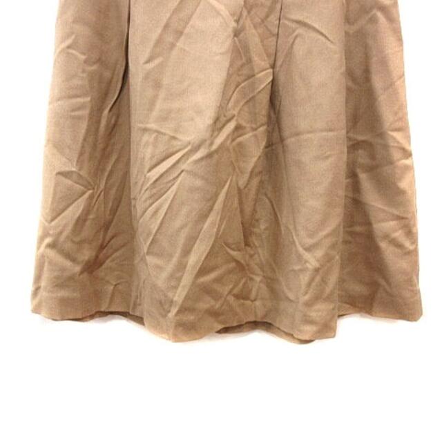 VIAGGIO BLU(ビアッジョブルー)のビアッジョブルー フレアスカート ひざ丈 ウール 1 ベージュ レディースのスカート(ひざ丈スカート)の商品写真