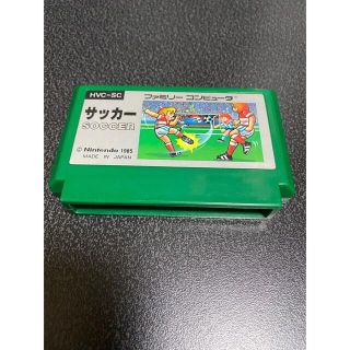 ファミリーコンピュータ(ファミリーコンピュータ)の送料込 サッカー ファミコン ニンテンドー(家庭用ゲームソフト)