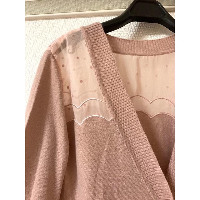 Cynthia Rowley(シンシアローリー)の近日中に削除❗️Cynthia Rowley💓　カーディガン🌸　ピンク✨ レディースのトップス(カーディガン)の商品写真