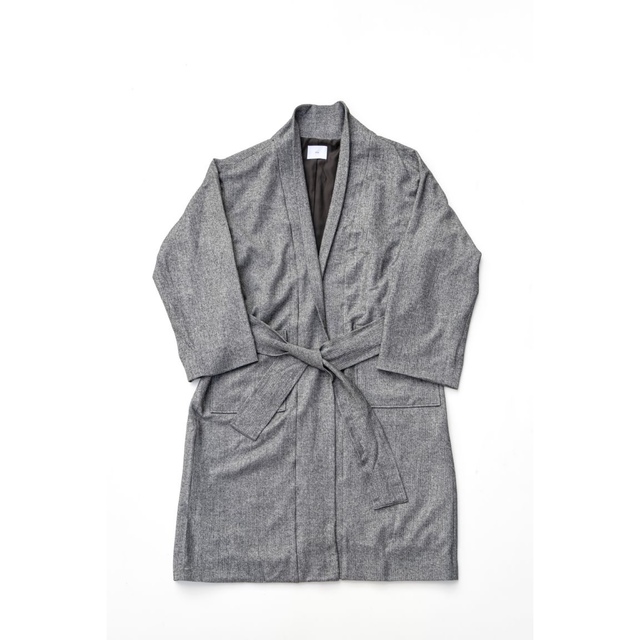 COMOLI(コモリ)のATHA CLASSIC HERRINGBONE NORAGI LONGCOAT メンズのジャケット/アウター(チェスターコート)の商品写真