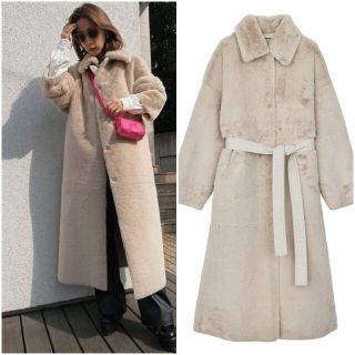 詰替え Ameri VINTAGE MANY WAY USEFUL BOA COAT | labiela.com