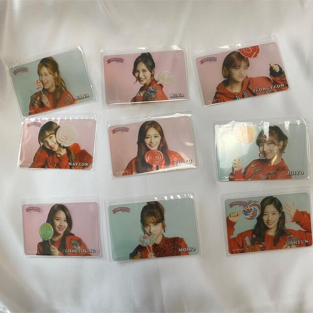 twice candypop クリアカード　 エンタメ/ホビーのタレントグッズ(アイドルグッズ)の商品写真