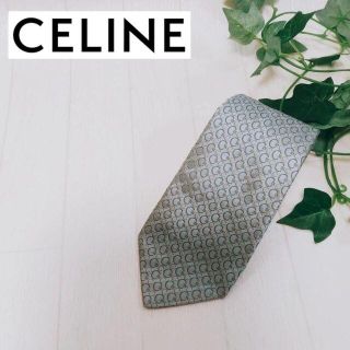 セリーヌ(celine)の匿名配送 セリーヌ シルク C柄 トリオンフ イタリア製 ネクタイ(ネクタイ)