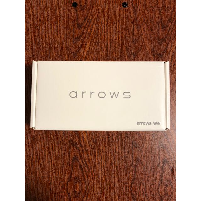 【5G対応未使用SIMフリー】arrows We FCG01 FCNT ホワイトスマートフォン本体