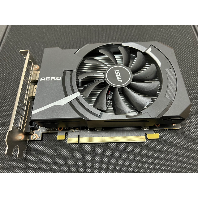 MSI GeForce GTX 1650 AERO ITX 4GPC/タブレット