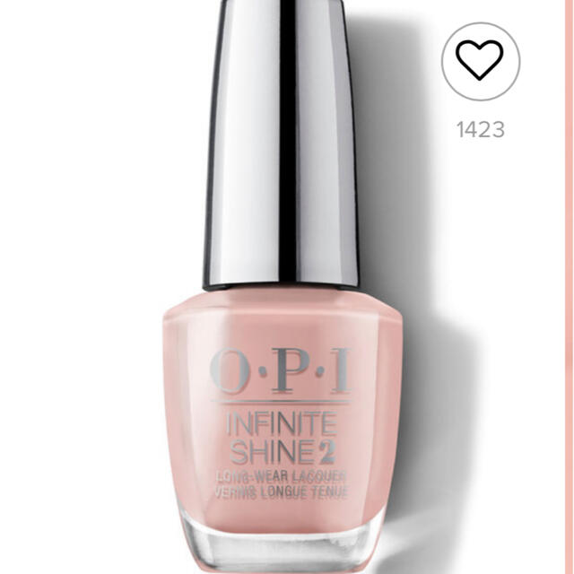 OPI(オーピーアイ)のopi インフィニットシャイン　Machu Peach-u コスメ/美容のネイル(マニキュア)の商品写真